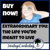 Extraordinary You The Life You're meant to live. Teaching kids to know the extraordinary grace and power that is available to them when they are connected to God through their faith.