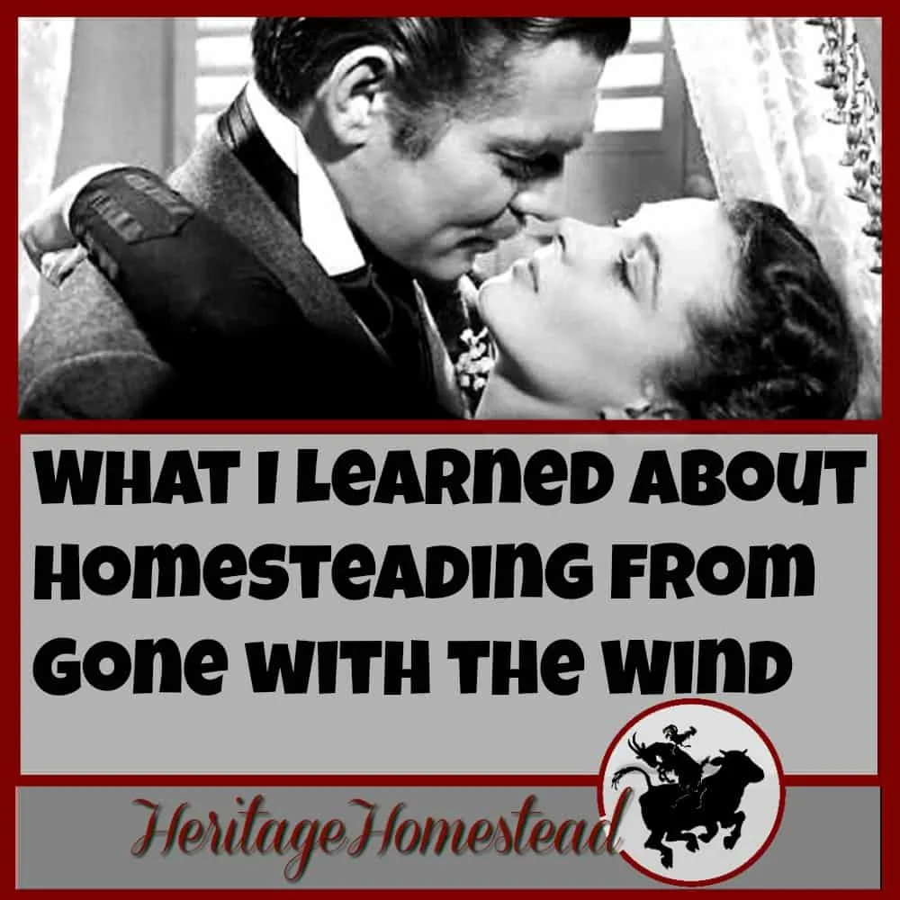 Homesteading | Funny Homesteading | Spirited, spunky, grab-life-by-the-horns kinda gal: Scarlett O'Hara from Gone with the Wind. What does she teach us about homesteading?