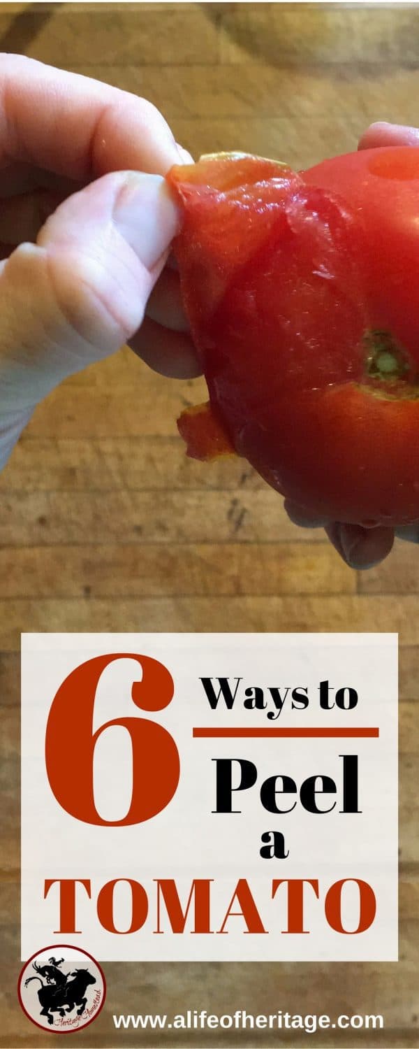 How to Peel Tomatoes [6 Different Ways!] AND SO EASY!!
