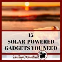 Solar Powered Gadgets that will make your day