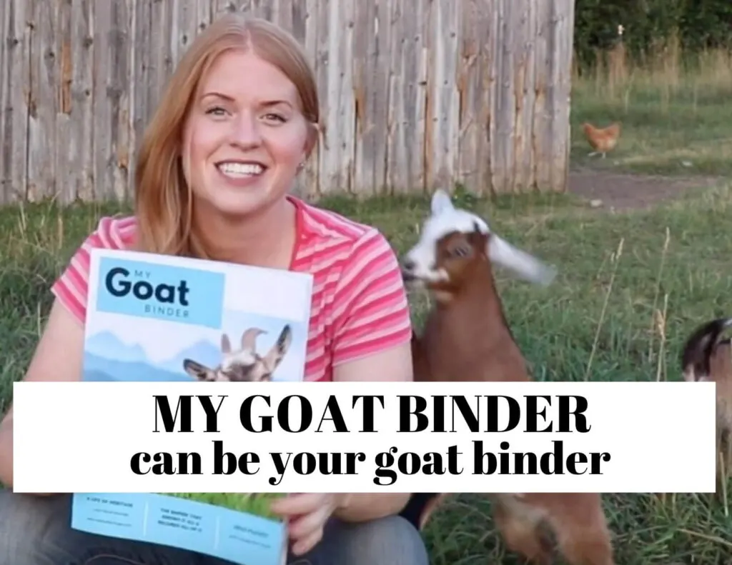 My Goat Binder